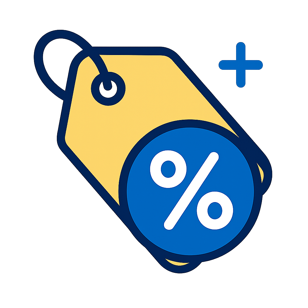 Ícone de Descontos e Vantagens